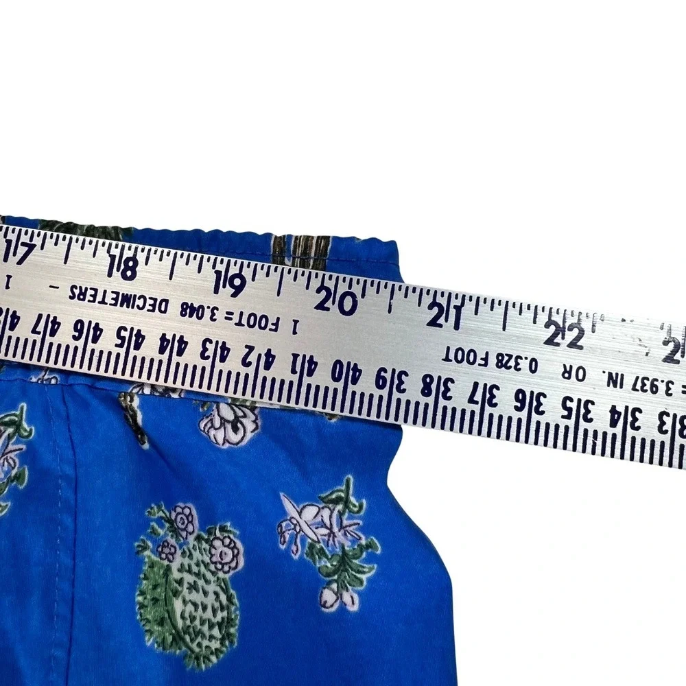 The North Face Mens XXL Blue Cactus Desert Print Class V Belted Cargo Shorts NWT